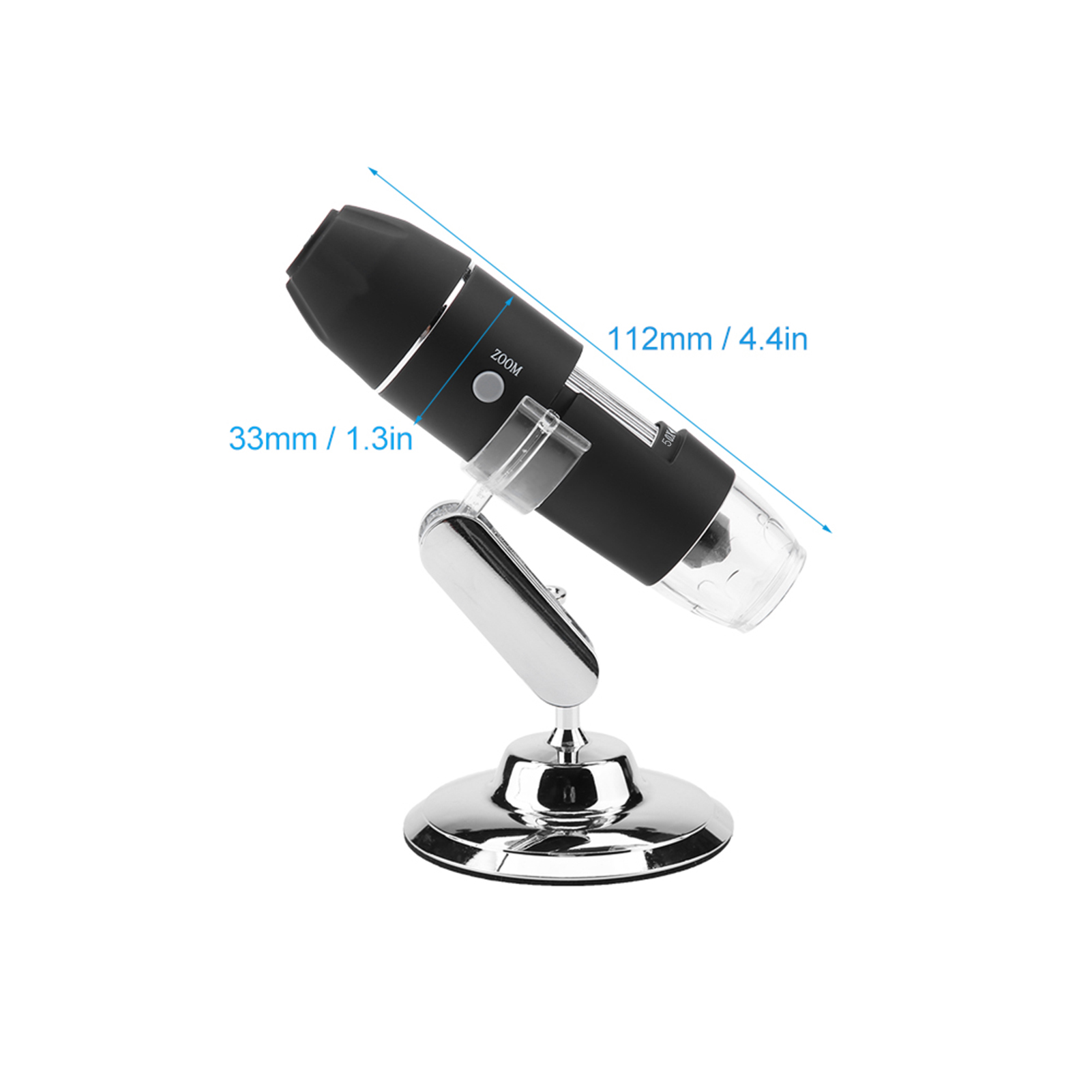 Tragbares Usb-hochauflösungs-elektronenmikroskop Mit 1600-facher Vergrößerung Und 2 Megapixeln