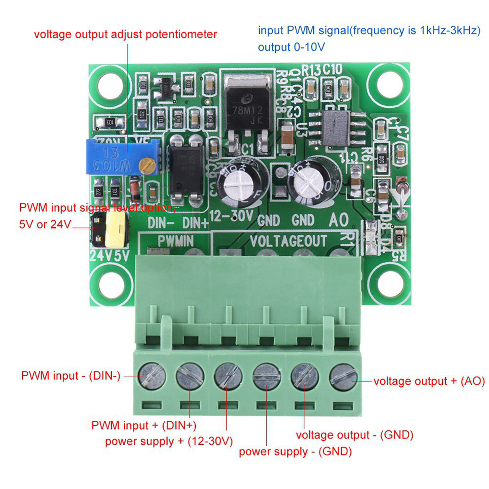 Pwm-zu-spannungs-modul