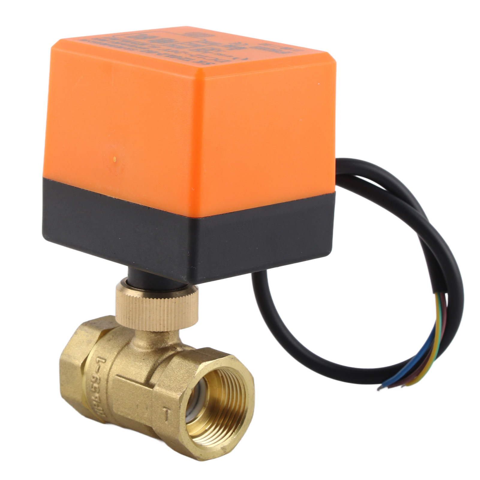 Magnetkugelventil Für Klimaanlagen-ventilatorkonvektoren, Dreiadrig, Zwei Anschlüsse, Dc 12-24 V, G3/4", Dn20