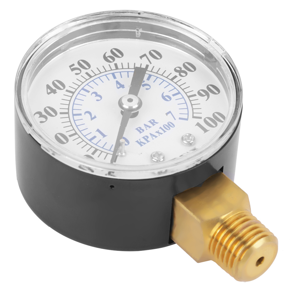 Manometer 0-100 Psi, 0-7 Bar