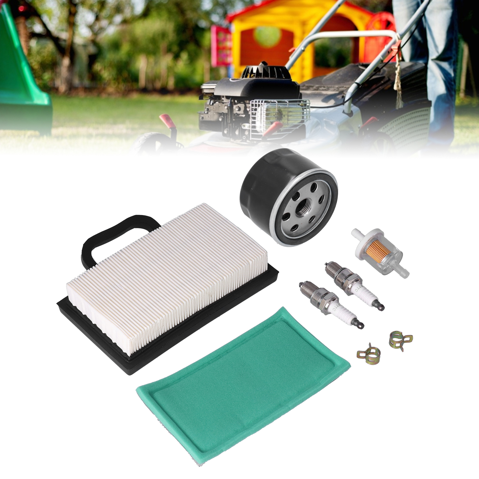Luftfilter 698754 273638, Kraftstofffilter 69103 5 Und Ölfilter 696854 Für Briggs & Stratton Intek Rasenmäher-kits Von 18 Bis 26 Ps.