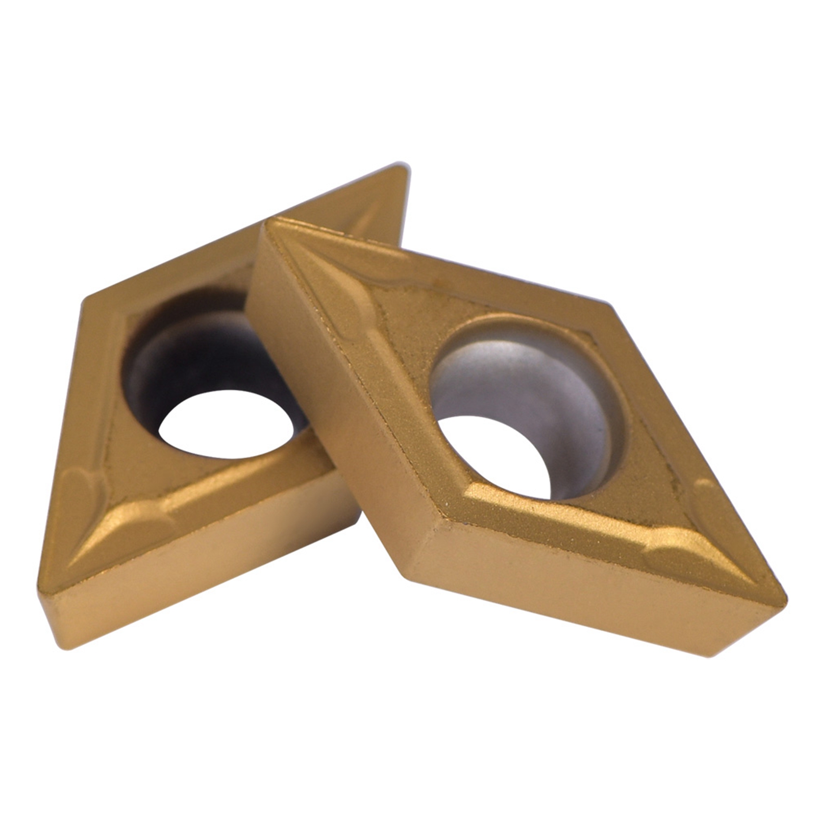 Schachtel Mit 10 Cnc-schneidwerkzeugen Dcmt11t304-hm Ybc251 Gold