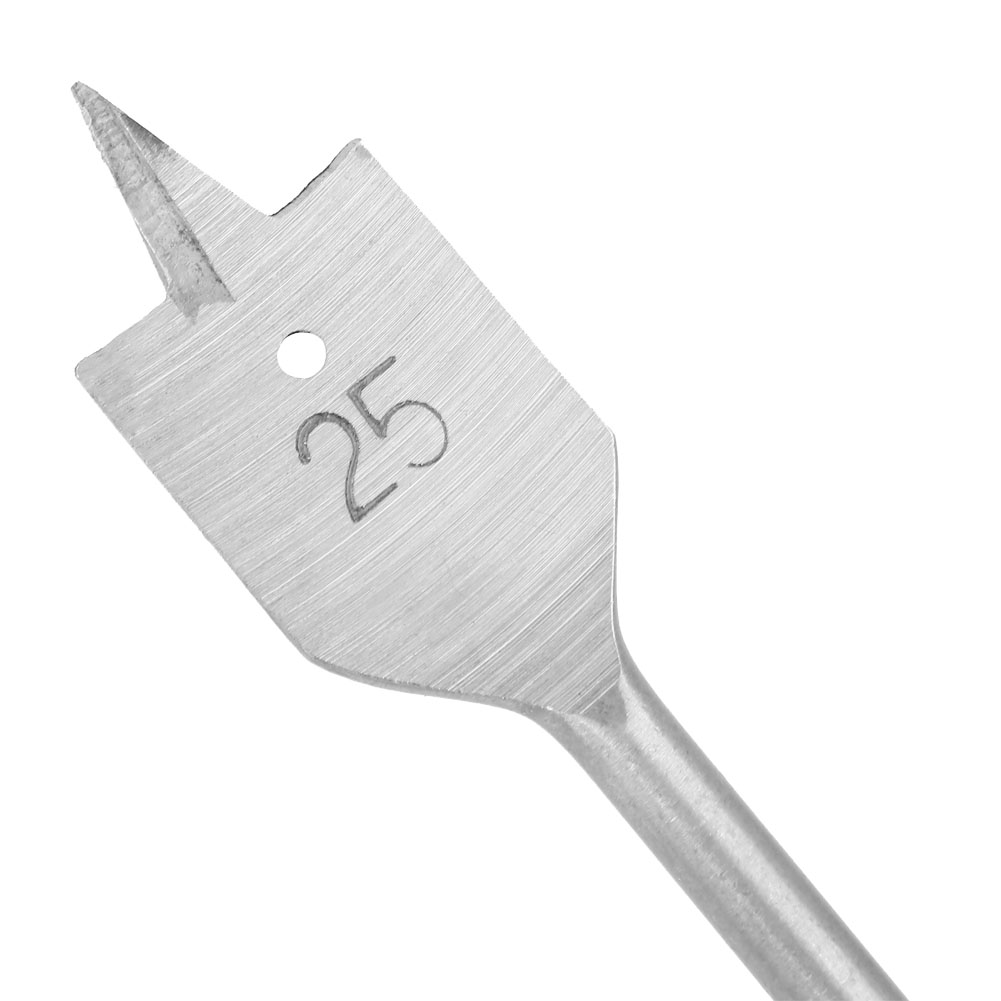 Set Mit 6 Flachbohrern Für Holzbearbeitung, Dreipunktbohrern, Lochsäge Für Holzbearbeitung, Sechskant-bohrwerkzeug (10–25 Mm)