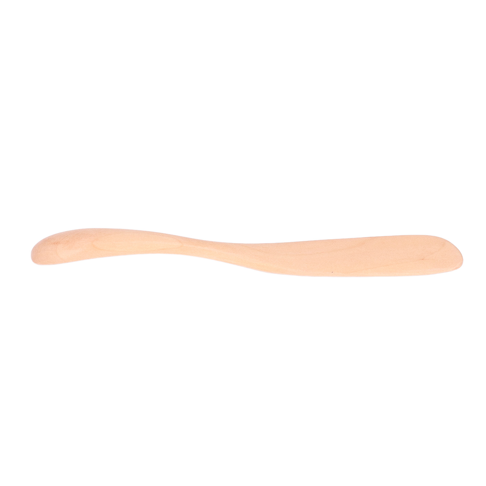 Gesichtsmaskenmesser, Buttermesser, Dickgriffiges Holz-marmeladenmesser, Japanisches Holzbesteck, Naturholzfarbe