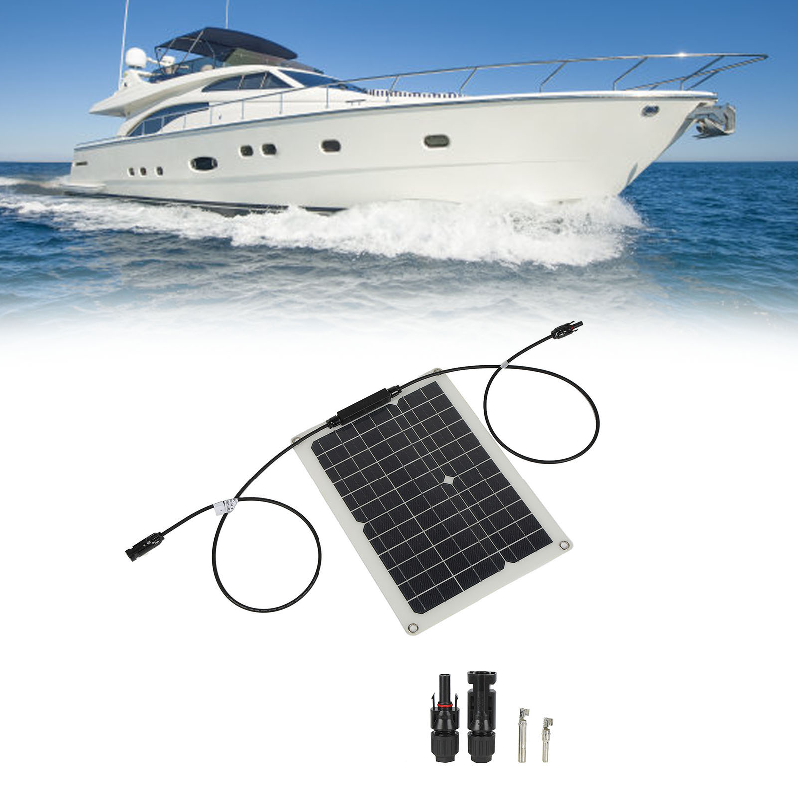 15w 18v Solarladeregler-set Für Autos, Yachten Und Boote - Solarpanel Für Ladegeräte