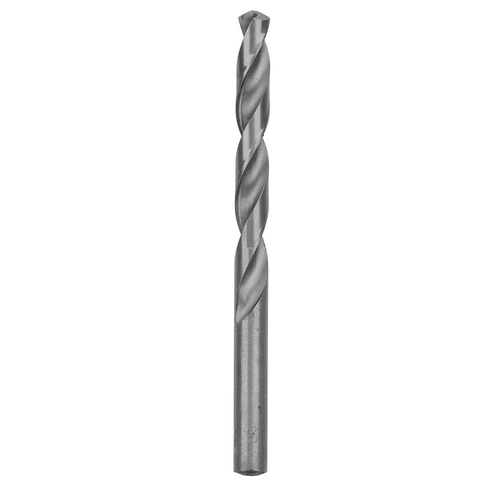 19 Spiralbohrer Mit Geradem Schaft Aus Hochgeschwindigkeitsstahl, Naturfarben, Von 1 Bis 10 Mm