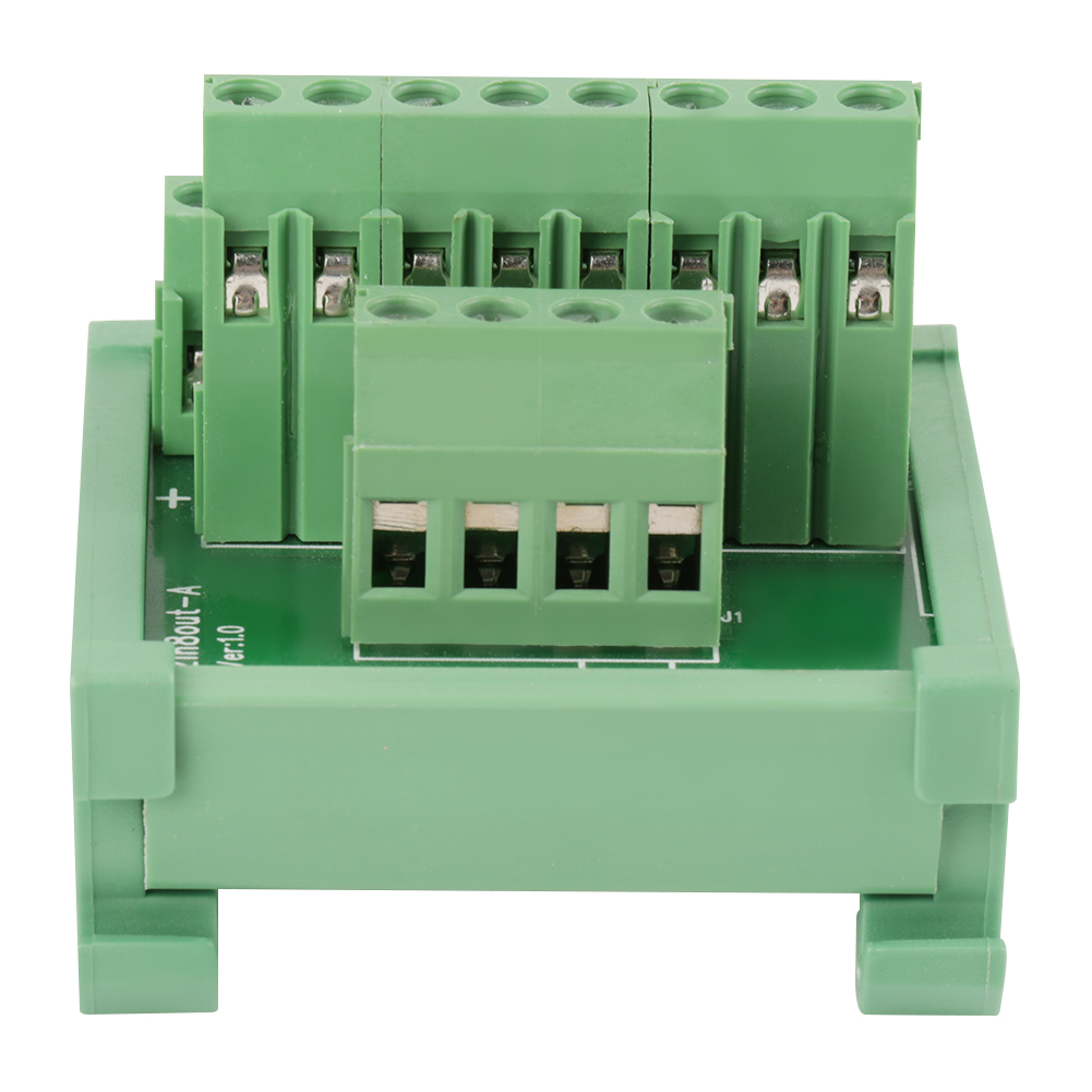 Klemmenblock-splitter 2 Eingänge/8 Ausgänge