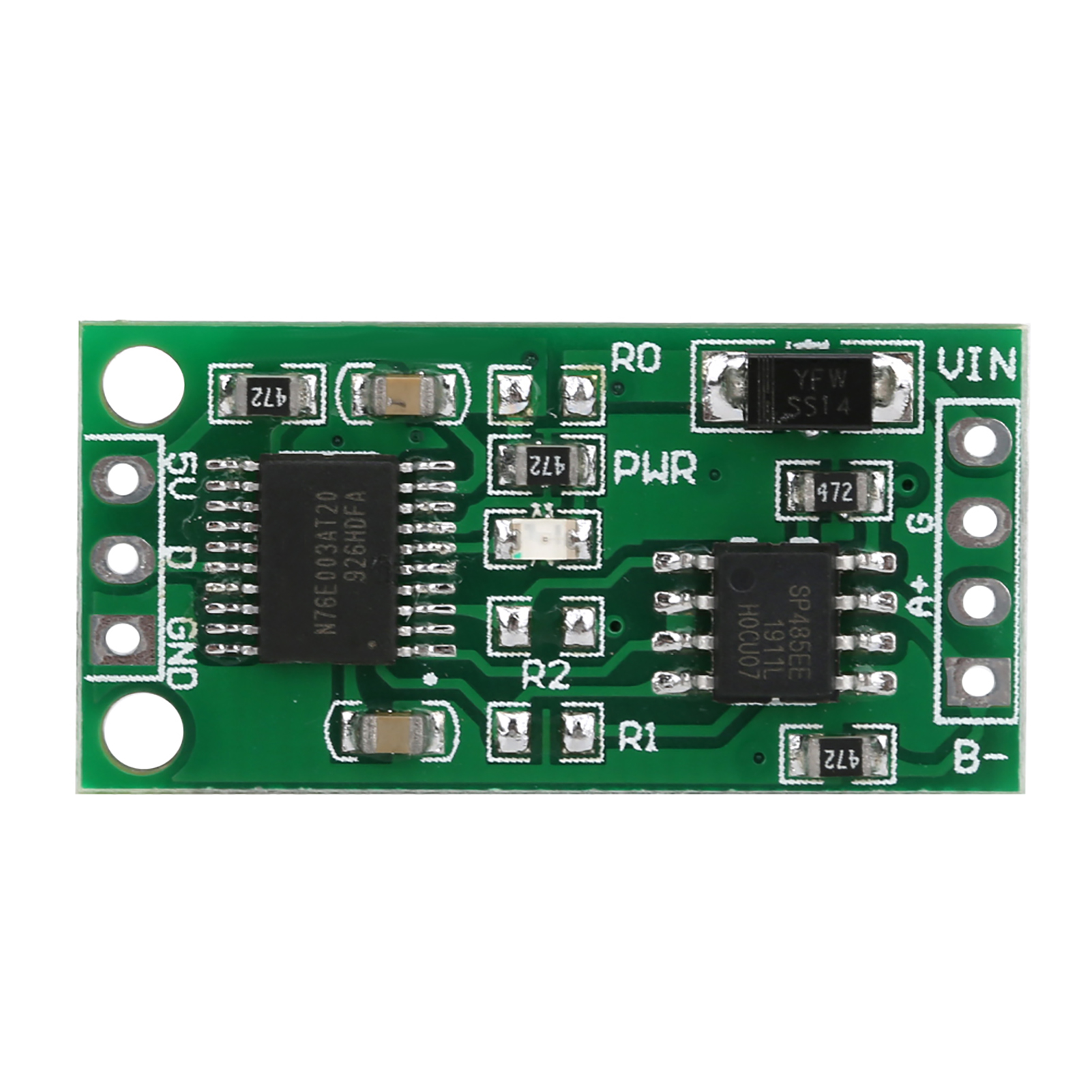 Rs485 Ttl Ds18b20 Temperatursensor, Ferndatenerfassungsmodul Über Modbus-schnittstelle, Rtu Plc12v 485 Sensorlos