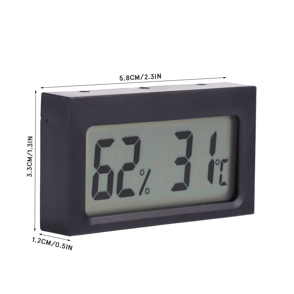 Tragbares Digitales Innenthermometer Und Hygrometer Mit Lcd-bildschirm