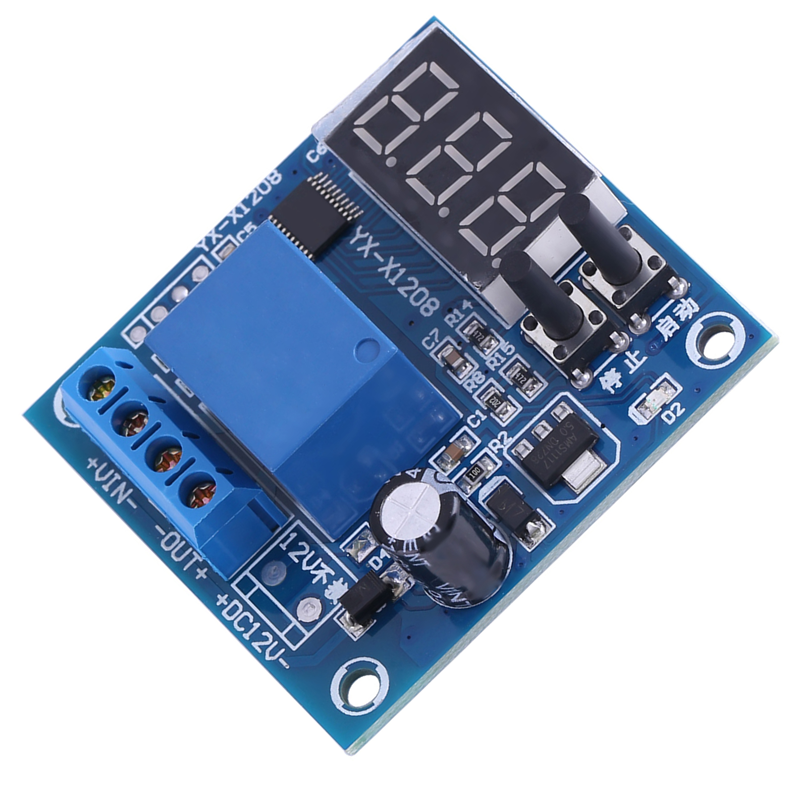 Yxx1208 Batterieunterspannungsschutzmodul, Automatische Ladewiederherstellung, Überspannungsschutzplatine, 12v-steuermodul