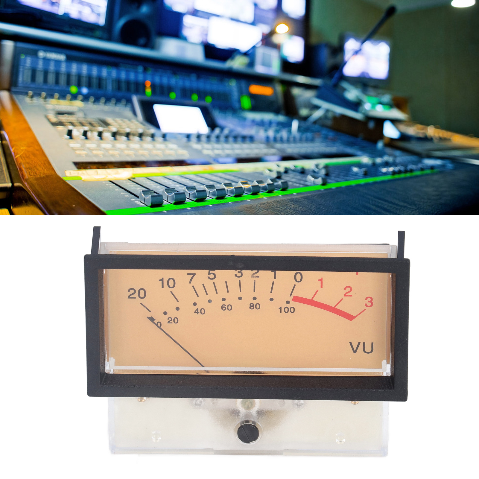 20-ma-audio-vu-meter, Vu-meter-kopf Für Db-röhrenverstärker Mit Led-hintergrundbeleuchtung, Vu-pegelanzeige