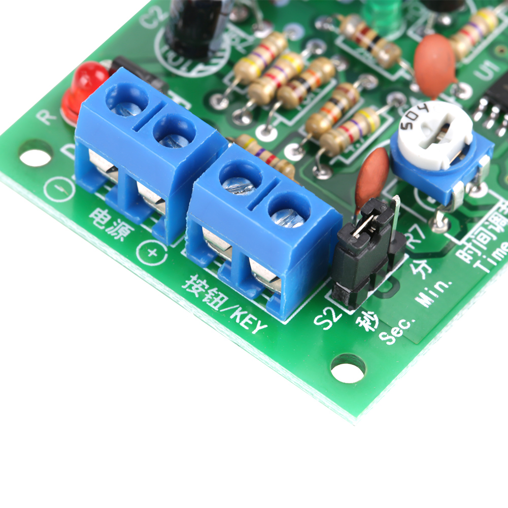 Jk12-a-12v Mikrocontroller-relaismodul Mit Einstellbarer Und 12v Dc-triggerbarer Digitaler Led-dynamikanzeige Und Countdown-timer
