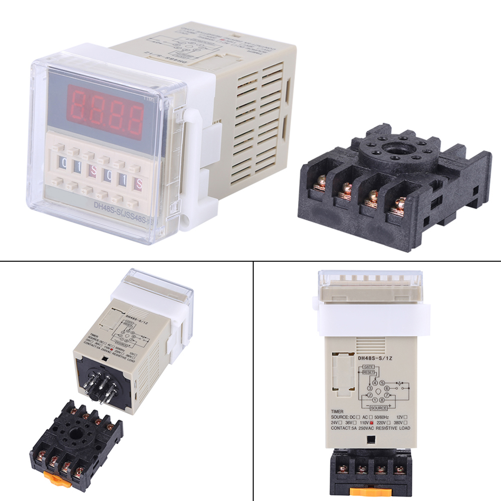 Dh48s-s 110v Digitales Zeitrelais