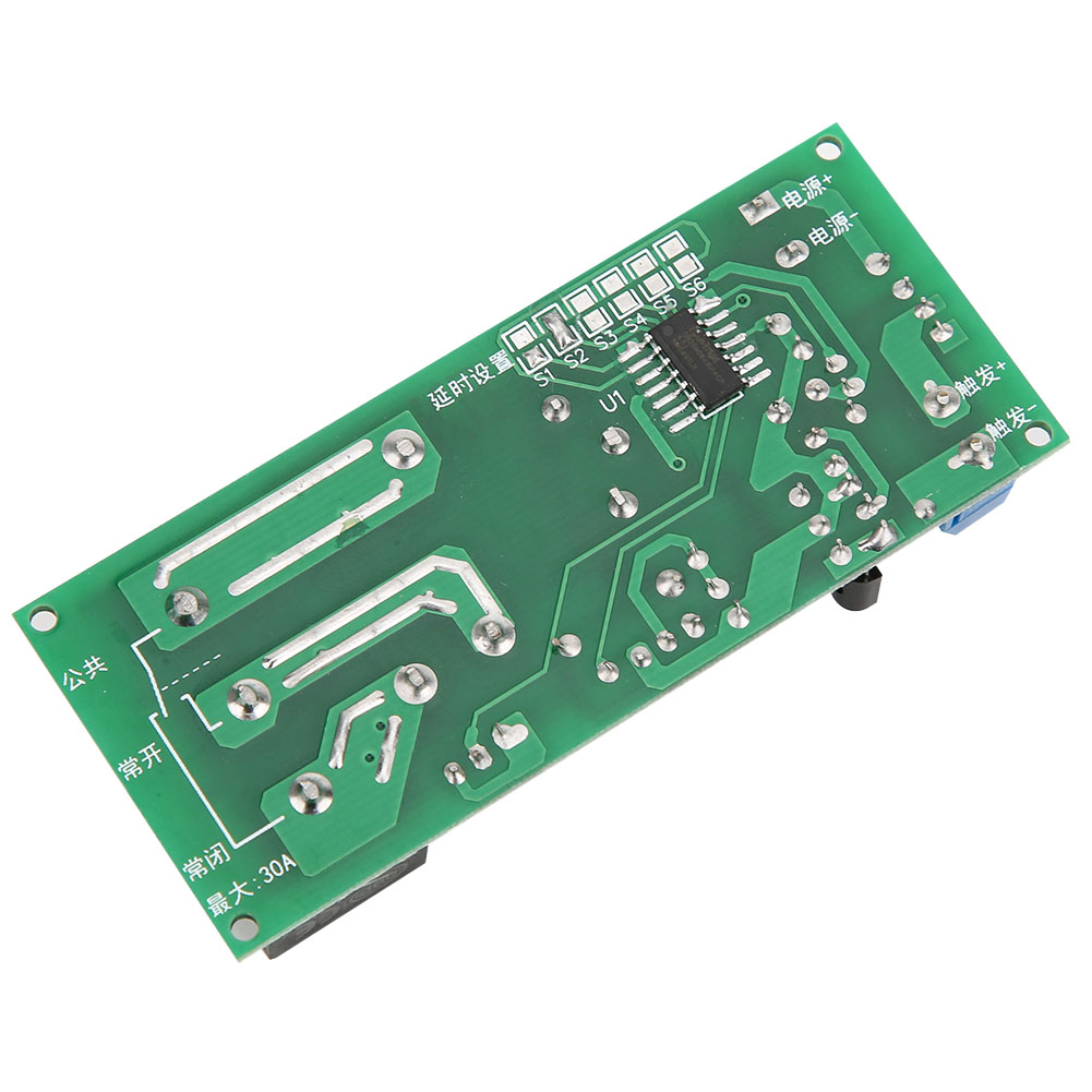 12v 30a Multifunktionsrelaismodul Mit 0 Bis 60 Minuten Auslöseverzögerung