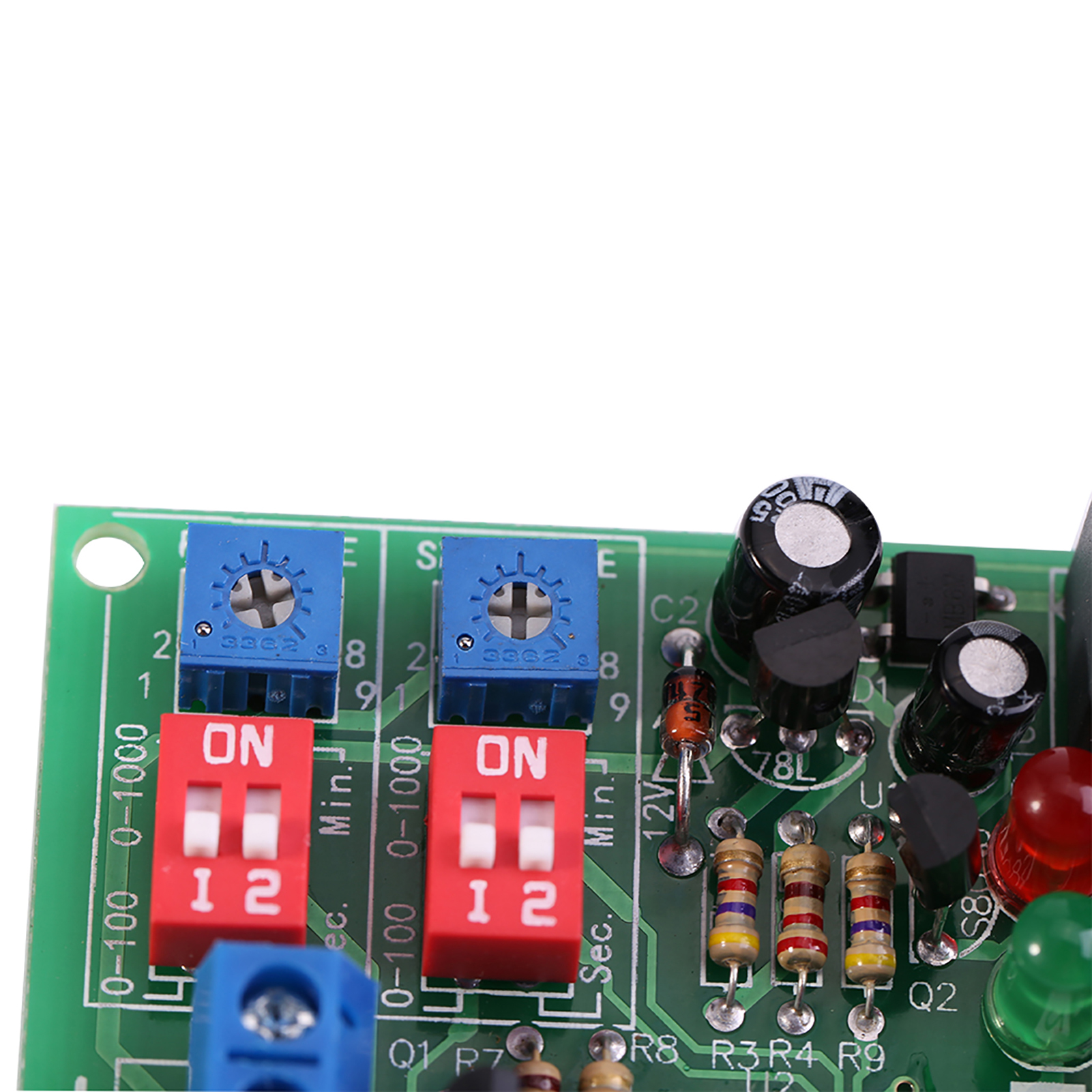 Endlos-zyklus-ein/aus-relaismodul Mit Zwei Einstellbaren Timern, Ac100v-250v