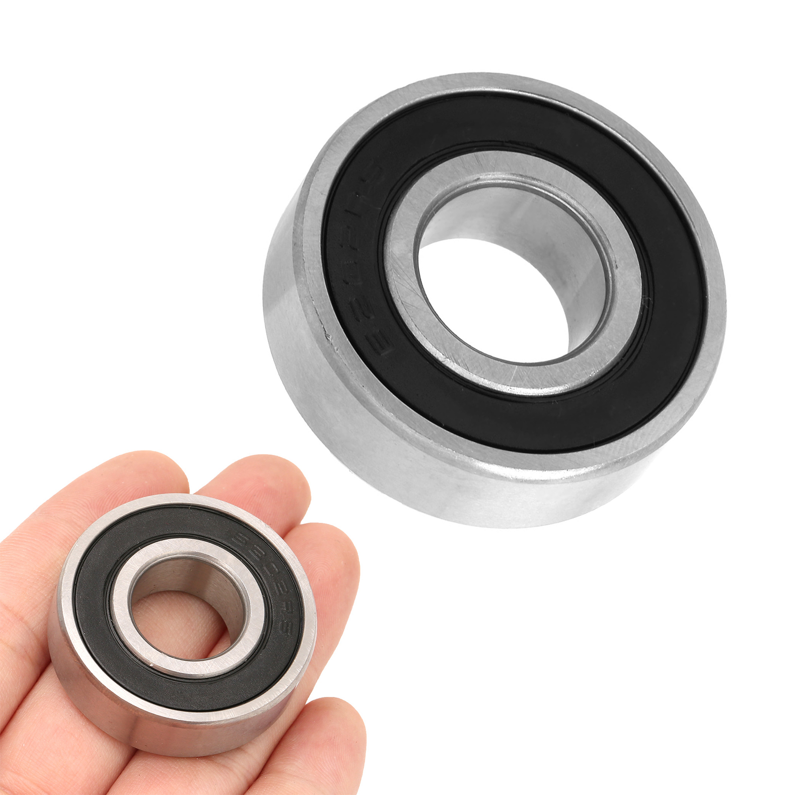 10 Abgedichtete Rillenkugellager Aus Gummi -2rs