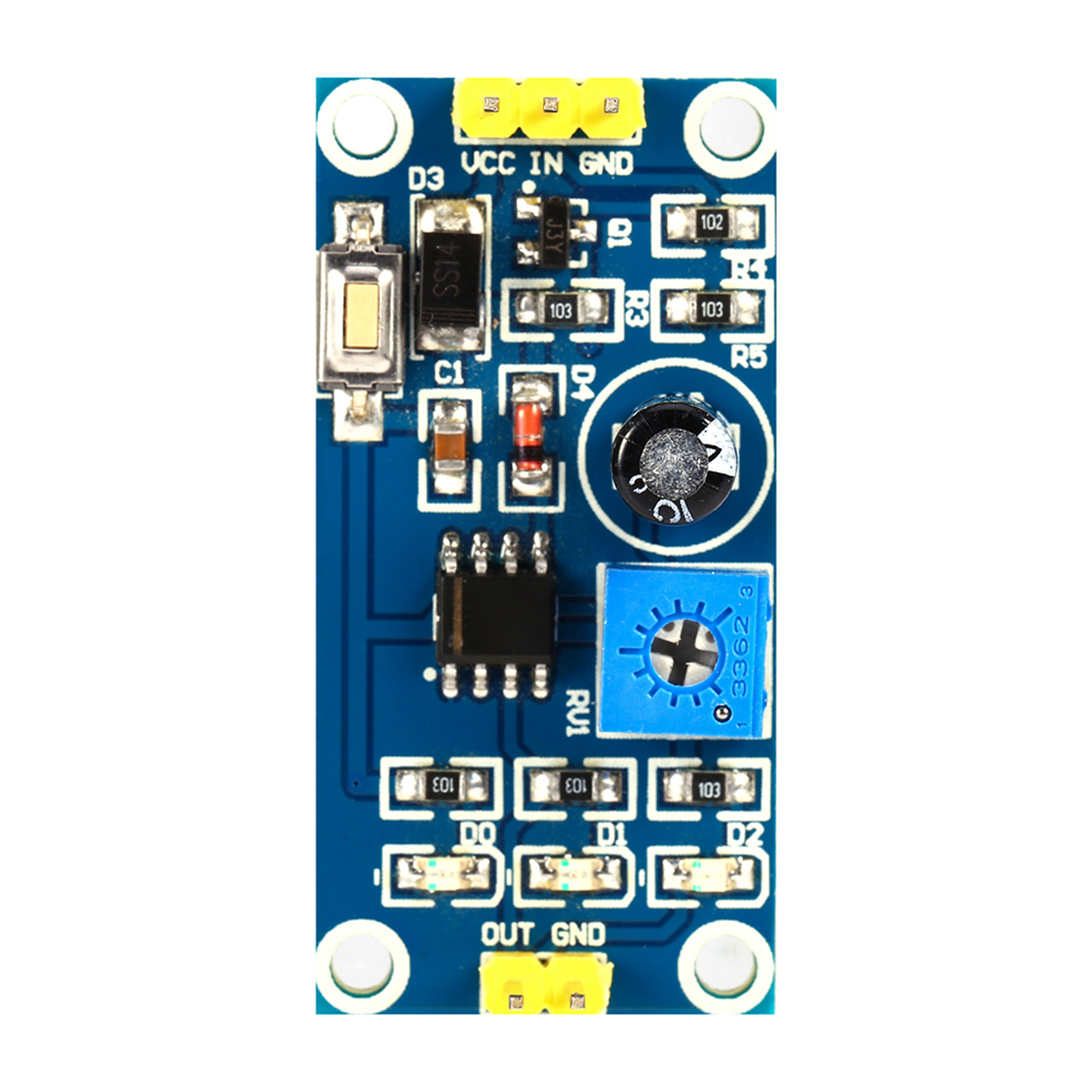 Ne555 Zeitmodul, Einstellbare Zeitsteuerung, Extern Getriggertes Zeitmodul, Kompatibel Mit 5v Und 12v.
