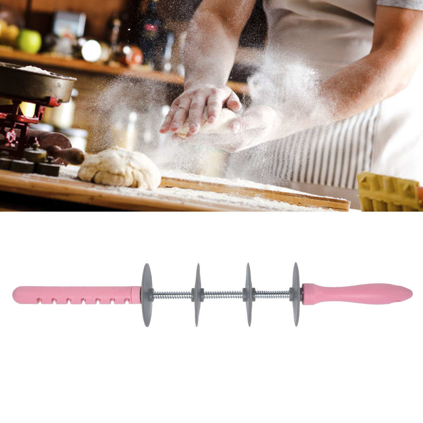 Nudelholz Für Croissants, Verstellbares Nudelholz, Multifunktionales Nudelholz, Brot- Und Nudelform, Backutensilien.