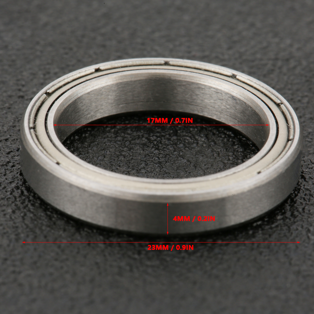 10 Miniatur-rillenkugellager 6703zz Mit Dünner Dichtung 17234 Mm