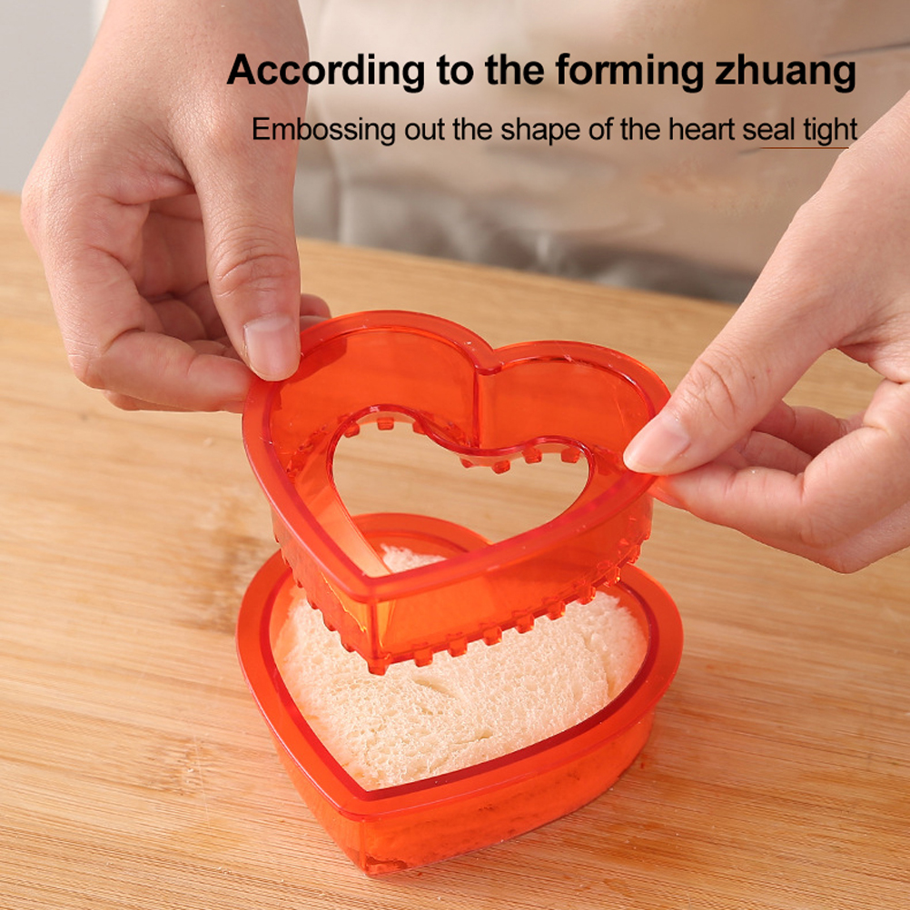 Yunfeng Sandwichform, Amazon-bestseller, Diy-brotausstecher Und -verschließer, Quadratische Frühstücksbrotform Für Kinder