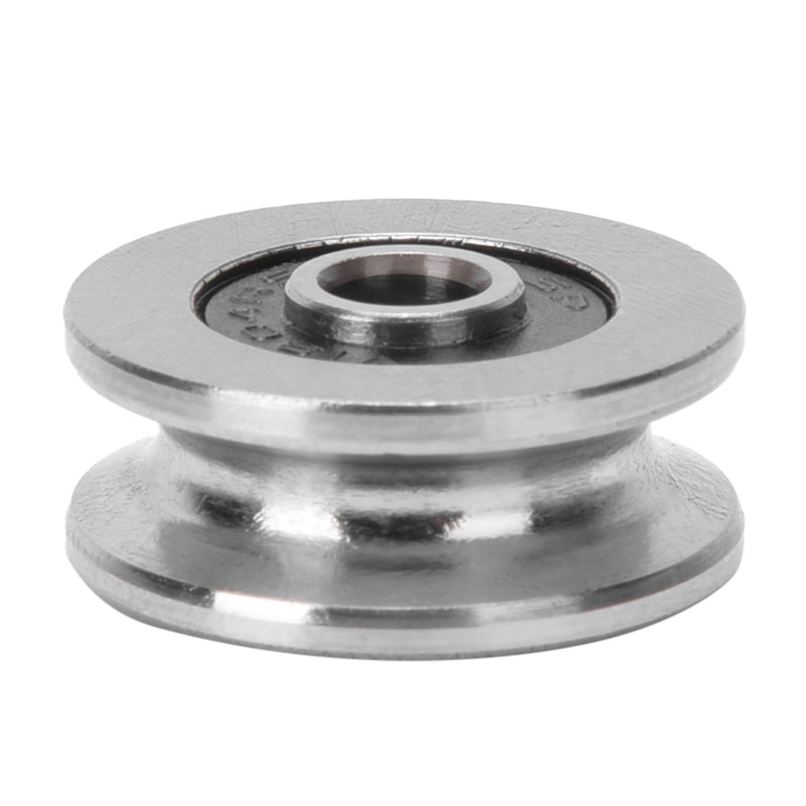 10 Tv0418 V-nut-riemenscheibenführungslager. Nicht Standardmäßiger Innendurchmesser: 4 Mm, Außendurchmesser: 18 Mm, Dicke: 8 Mm.