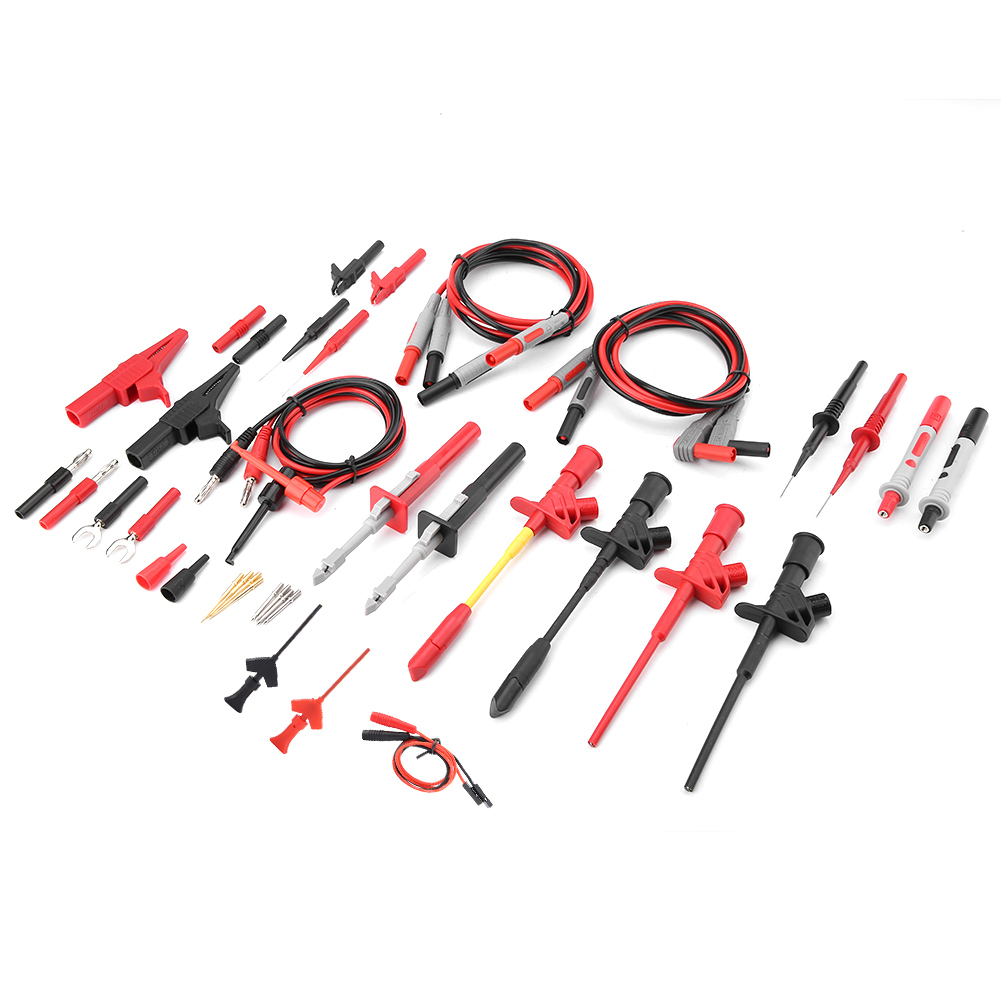 15-in-1-stecker-multimeter-messleitungsset Für P1600e, Kfz-prüfspitze, Prüfhaken, Bnc-prüfkabel