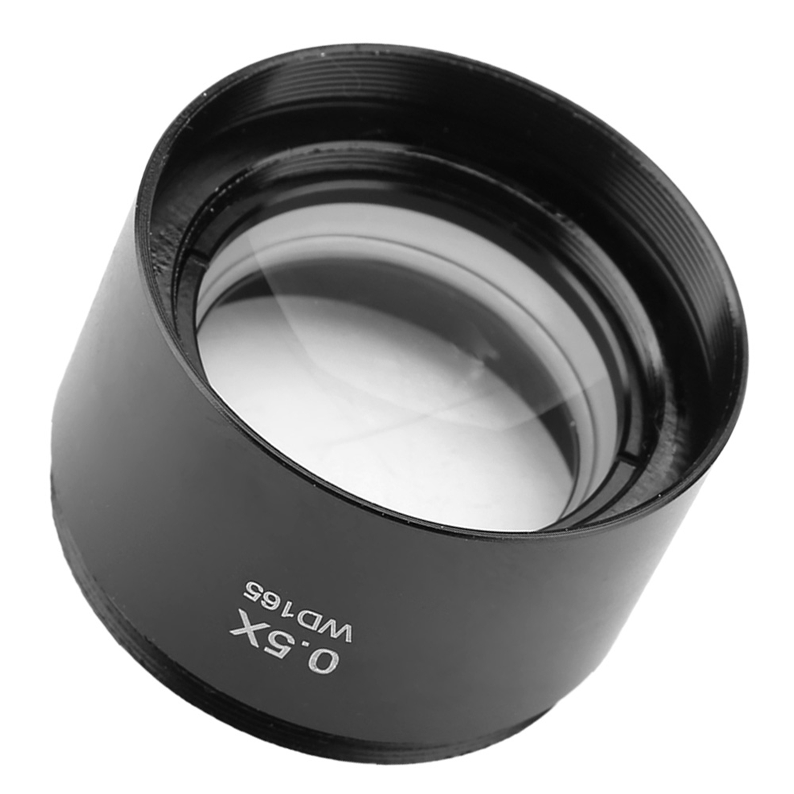 Zusatzobjektiv Für Stereomikroskop Kp-0,5x 0,5x, Arbeitsabstand 165 Mm, Geeignet Für Stereomikroskope Mit 48 Mm Gewindeanschluss.