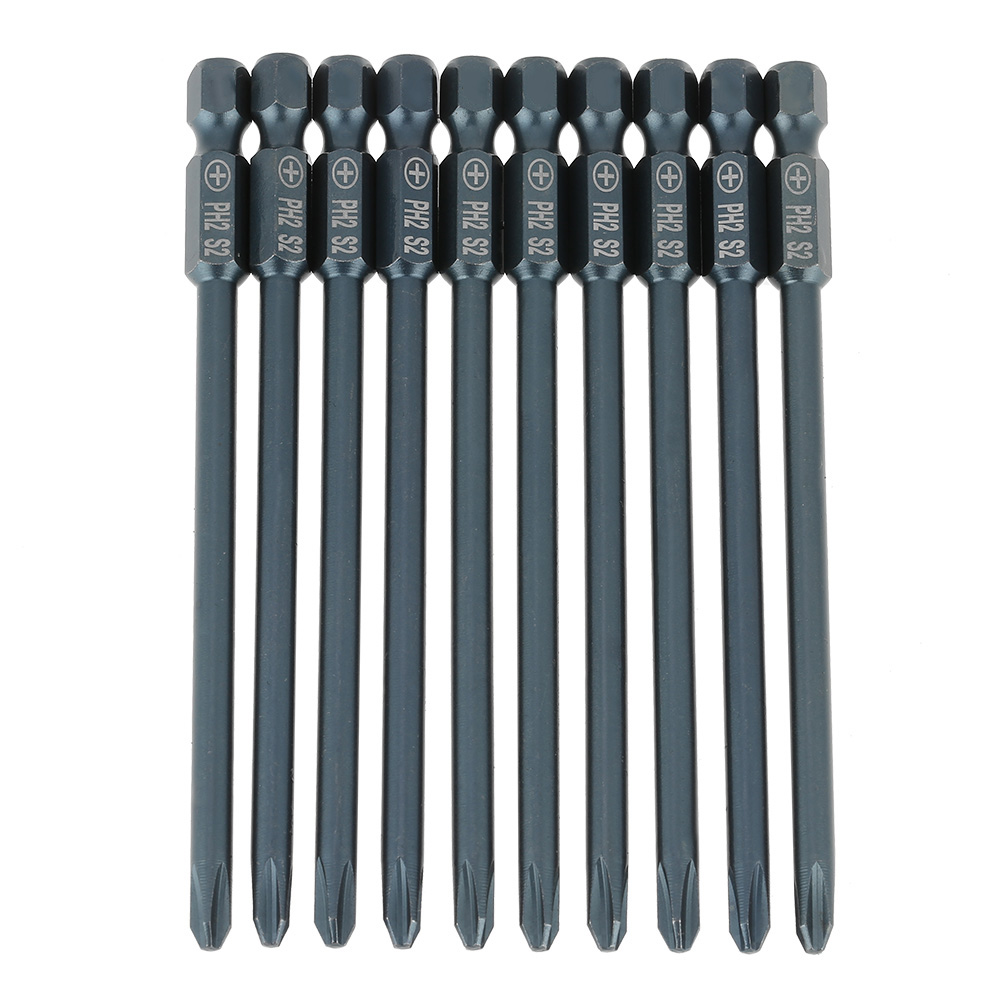 100-mm-kreuzschlitzschraubendreherbit, Einseitig, H6,3100φ5,0ph2