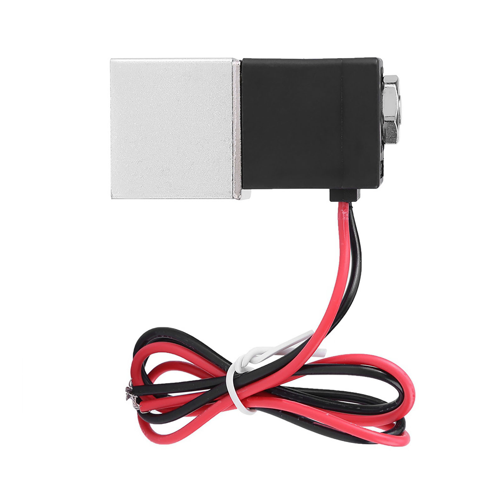 Zwei-wege-magnetventil Aus Aluminium, Direktwirkend, Normalerweise Geschlossen, 12 V Dc, 1/4