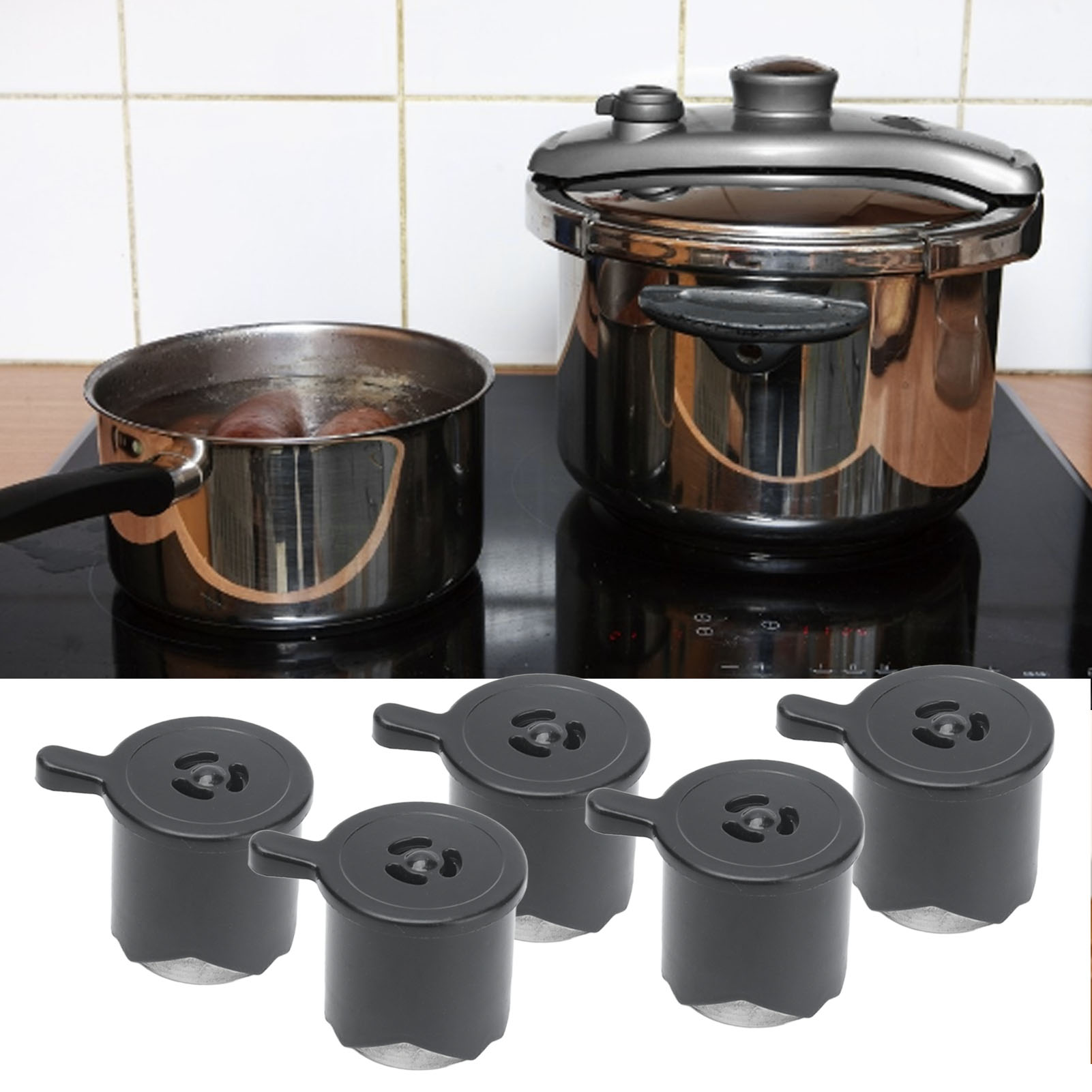 5 Elektrische Druckbegrenzungsventile Für Instant Pot, Dampfbegrenzungsventil, Ablassventil, 90 Kpa Druckbegrenzungsventil