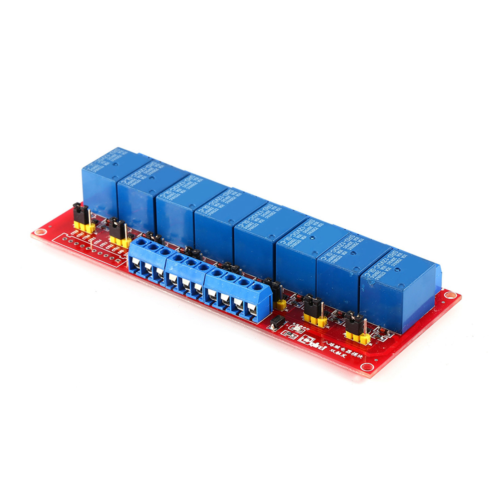 8-kanal 12v Wählbares Bidirektionales Trigger-relaismodul Mit Hoher/niedriger Auslösung