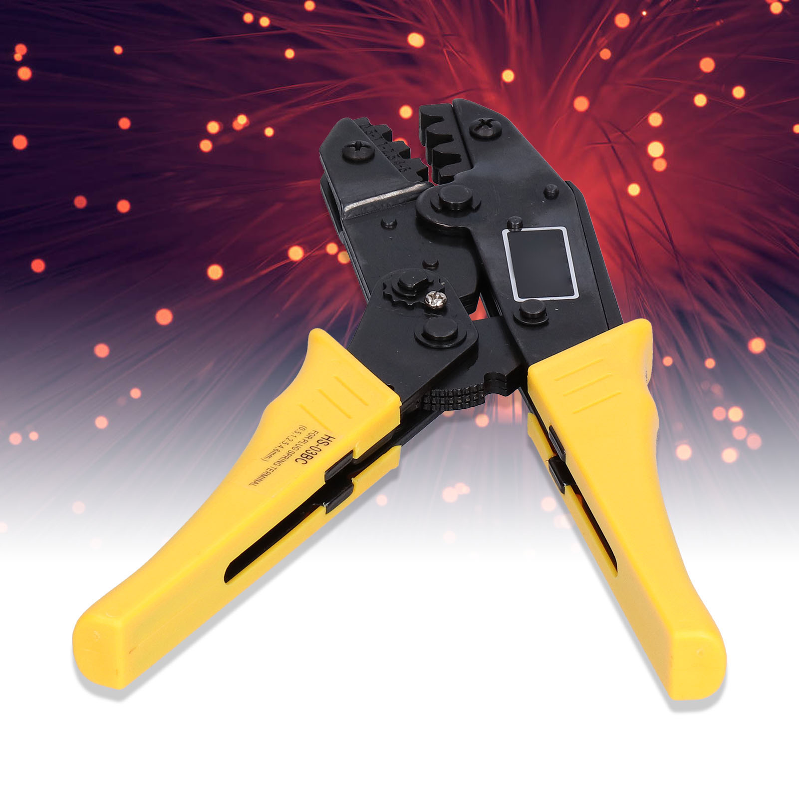 Hs-03b Federbelastetes Crimpwerkzeug-set Für Drähte Mit 0,5, 1, 2,5, 4, 6 Mm² Querschnitt