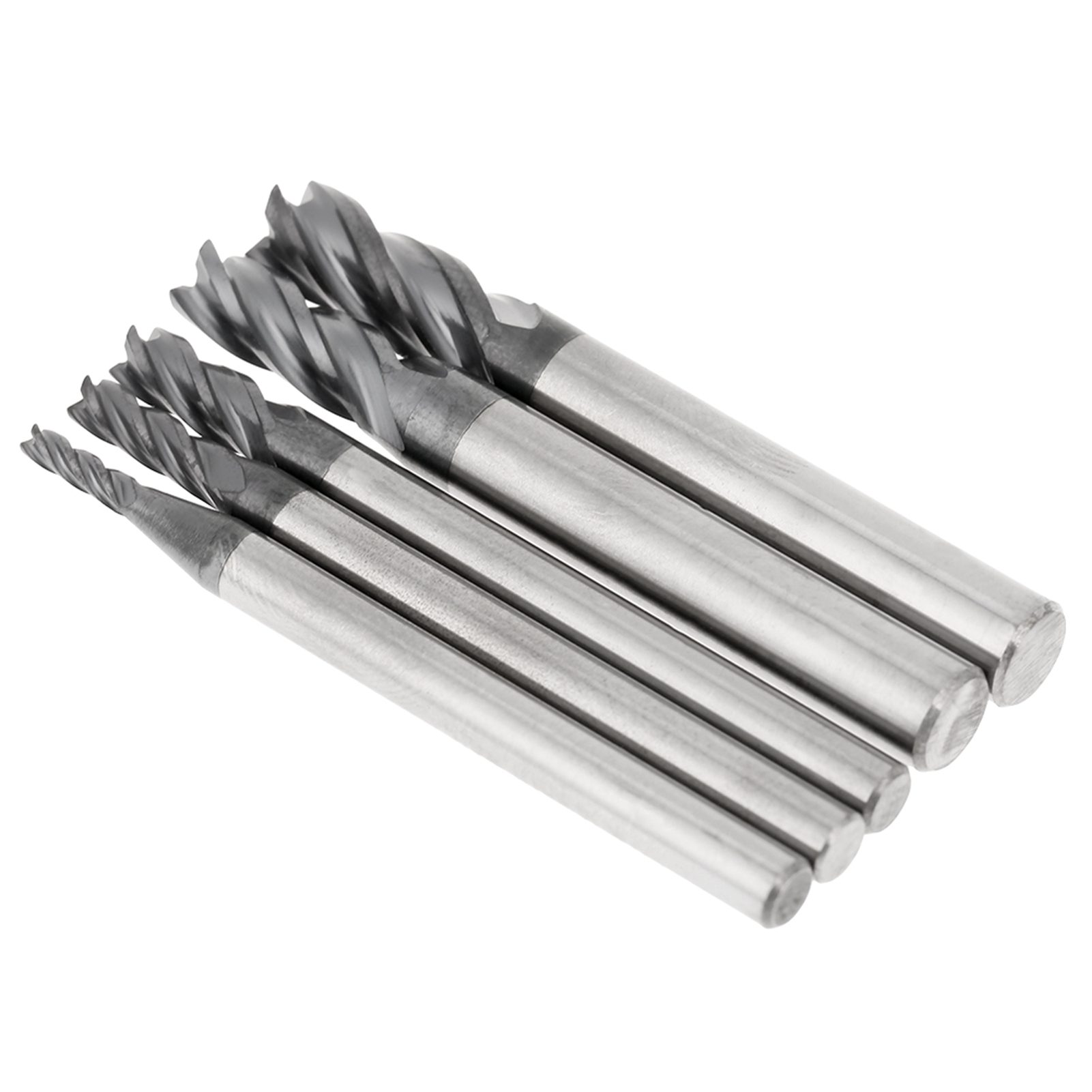 5 Hartmetall-schaftfräser Hrc45 50 Mm, 4 Schneiden M2-6