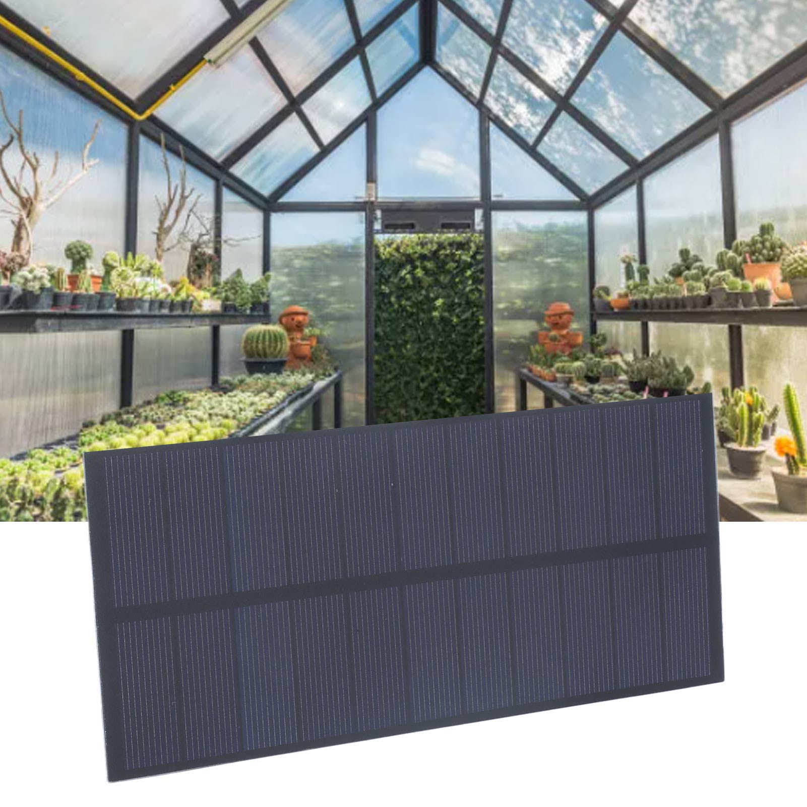 2,5-w-solarladepanel, 5-v-3,7-v-solarladegerät, 188 X 78,5 Mm Akkuladegerät