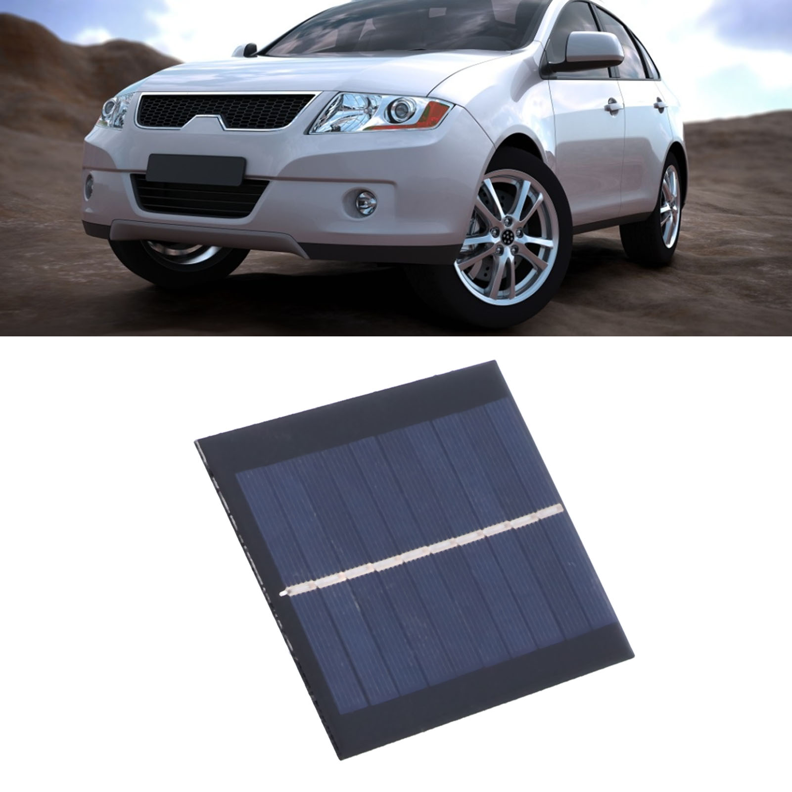 1-w-5-v-solarpanel, Epoxidharzplatte, 100 X 70 Mm