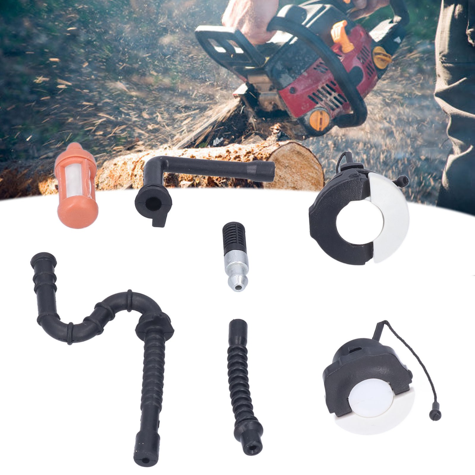 Kraftstofffilterschlauch-set Für Stile Ms260 026 Ms 260 1121 358 7700 Kettensäge