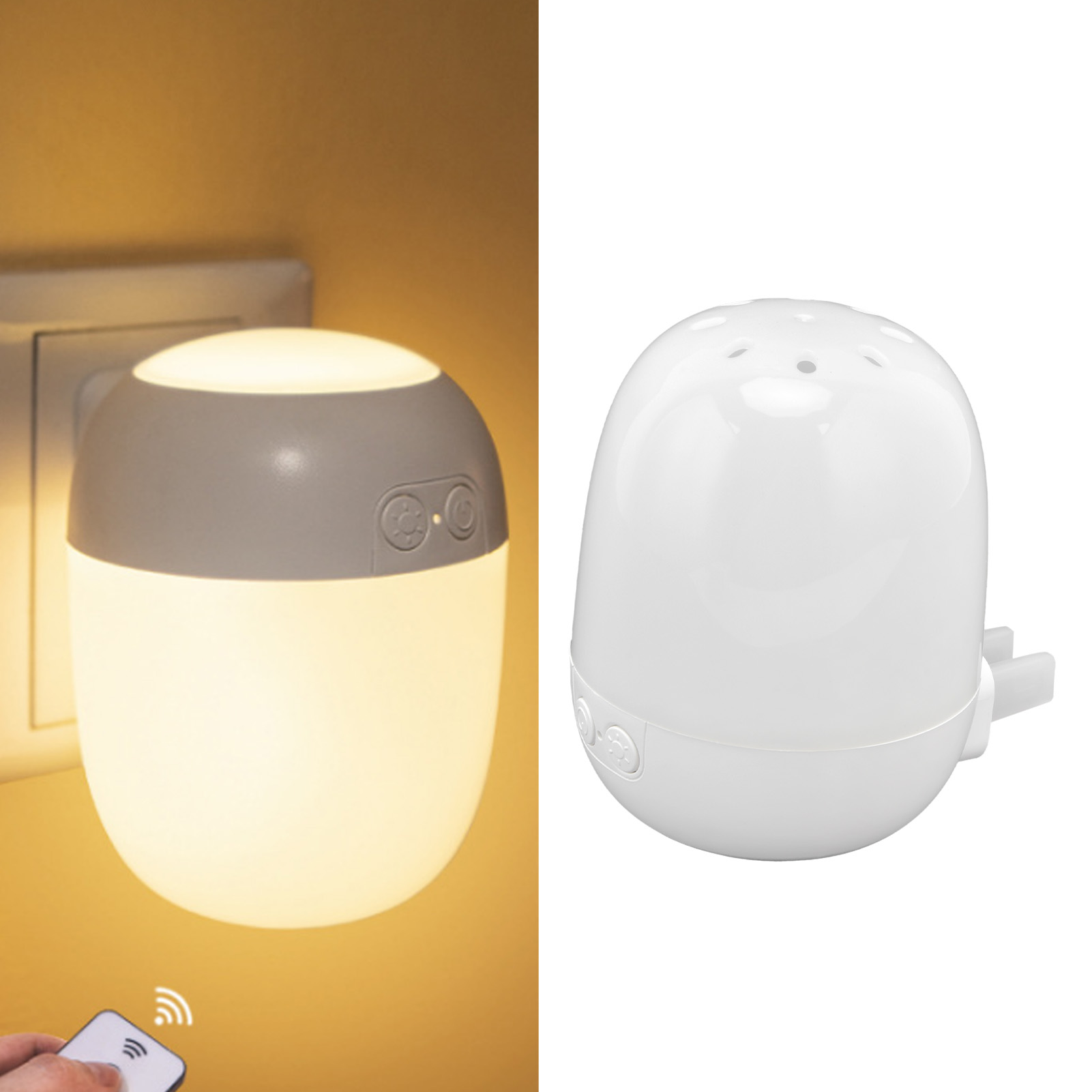 Kreatives Nachtlicht Mit Fernbedienung, Kinder-bettlampe Zum Einstecken, Led-stilllicht Fürs Babyzimmer, Warmes, Augenschonendes Licht