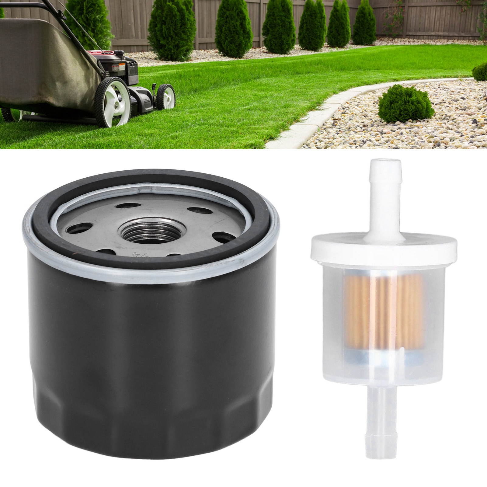Geeignet Für Rasenmäher D100, D105, D110, D120, D125, D130, D140, D150, D155, D160 Und D170. Luftfilter- Und Ölfilter-set.