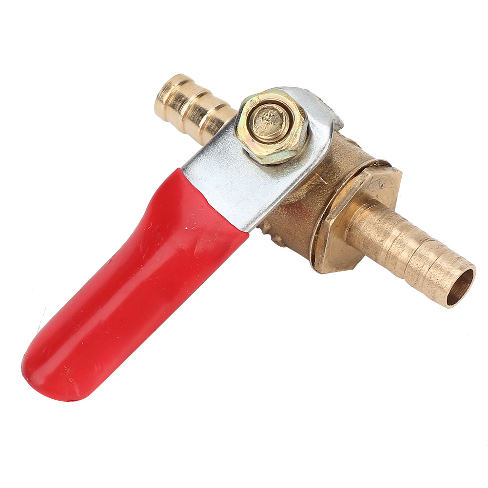 Pneumatischer Kupferkugelhahn Für 6/8/12-zoll-rohre, Doppelseitiger Kugelhahn, Gerades Ventil, Verkauft In 5er-packungen, 6 Mm