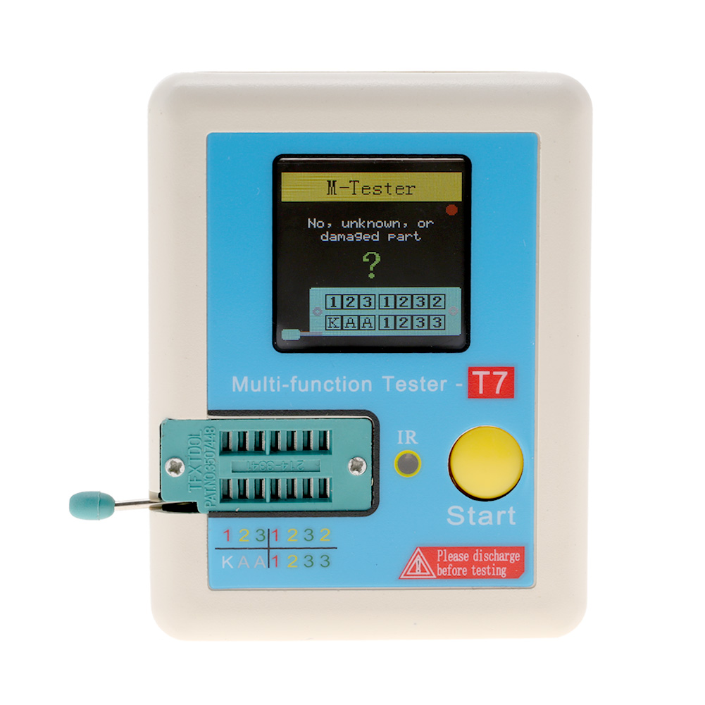 Lcr-t7 Tft-transistortester: Farbgrafikdisplay, Multifunktionale Prüfung