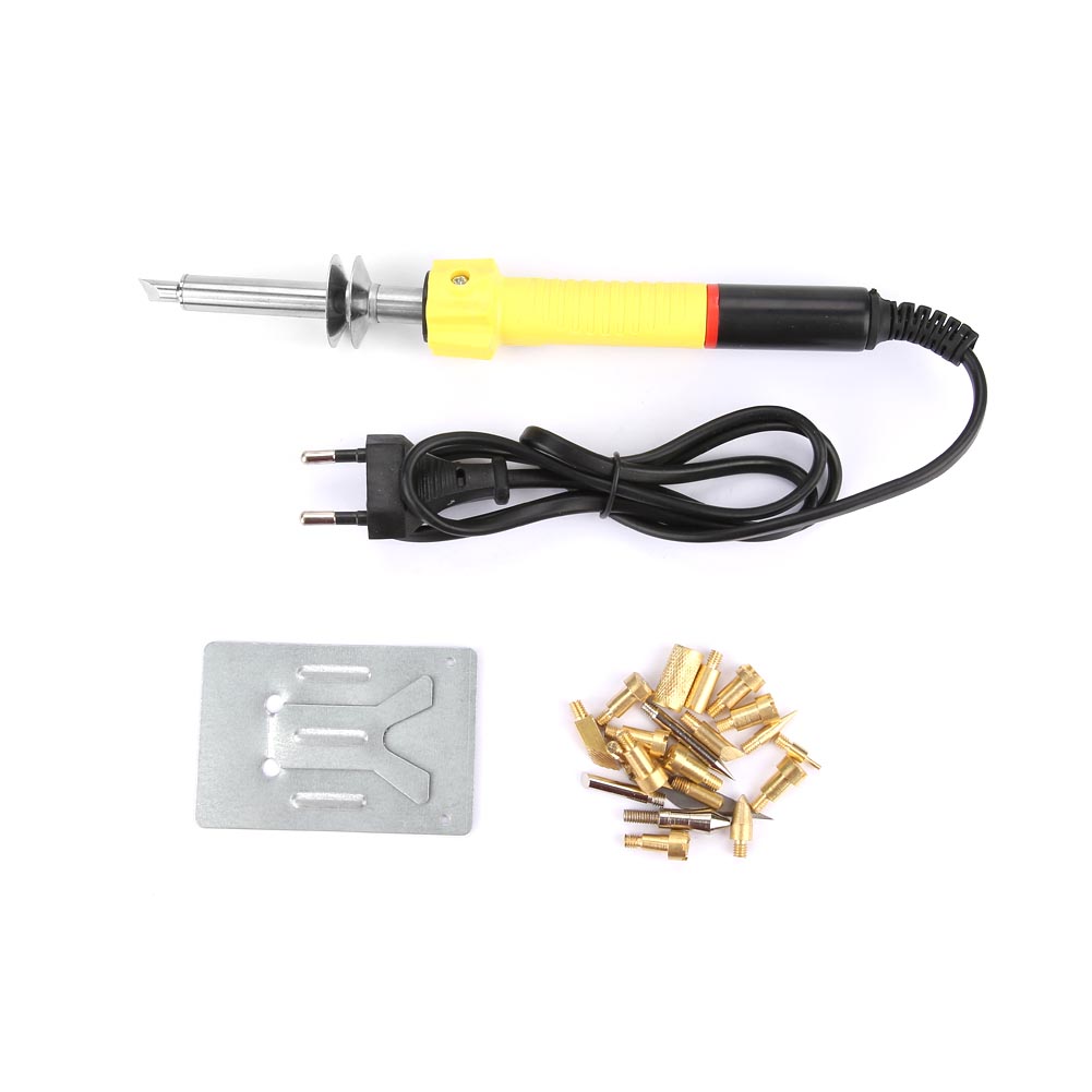 Brandmalstift, Holzschnitzerei, Brandmalkürbis, Lötkolben-set Zum Gravieren (europäischer Standard 220 V)