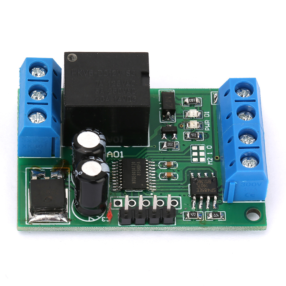 R428a01 Ultrakompaktes 12v Multifunktions-relaismodul, 1 Kanal, Rs485 Modbus Rtu Serielle Schnittstelle, Sps-steuerung