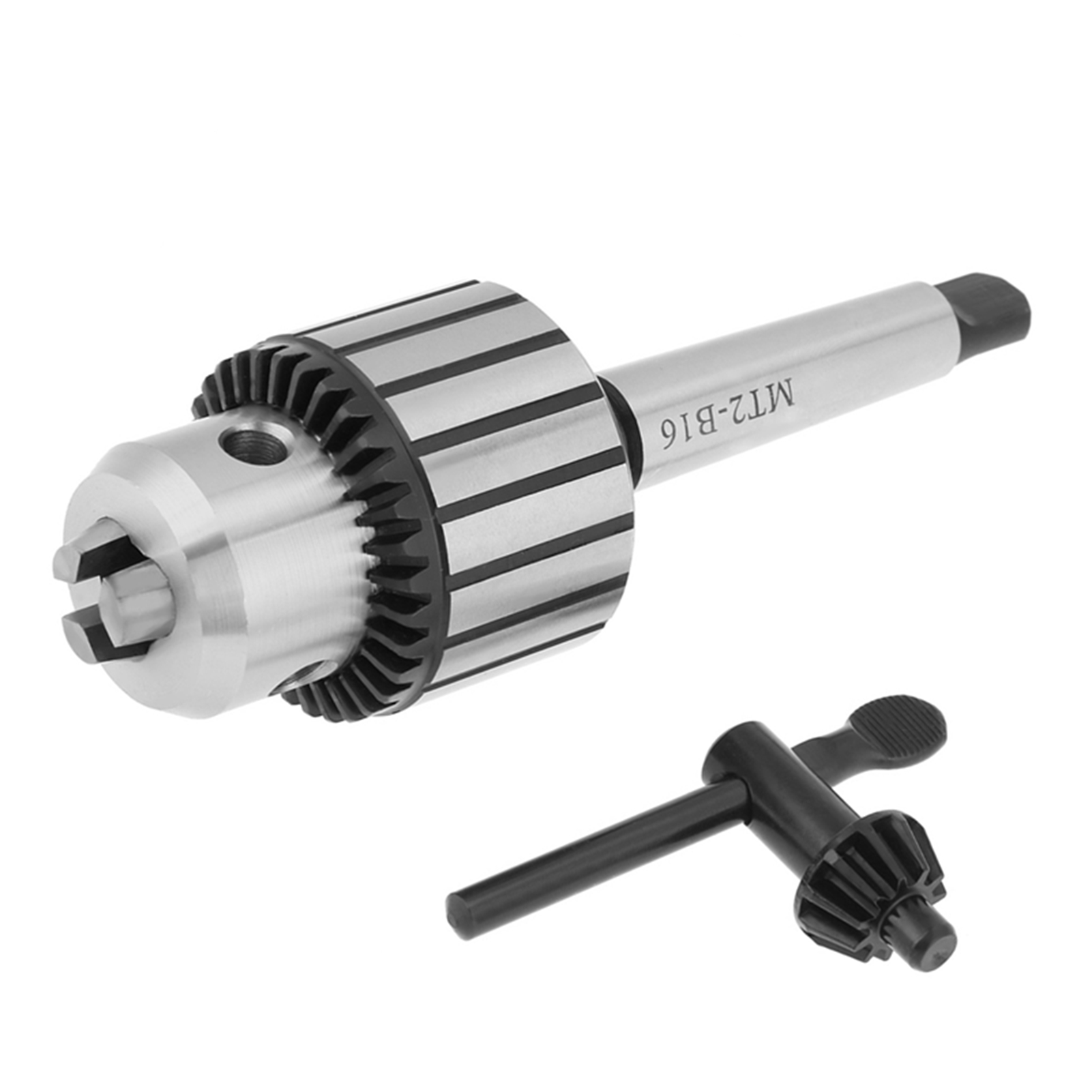 Schlüsselbohrfutter Typ B16 1-13 Mm Mit Mt2-verbindungsstange, Ausschließlich Ab Überseelagern Erhältlich.