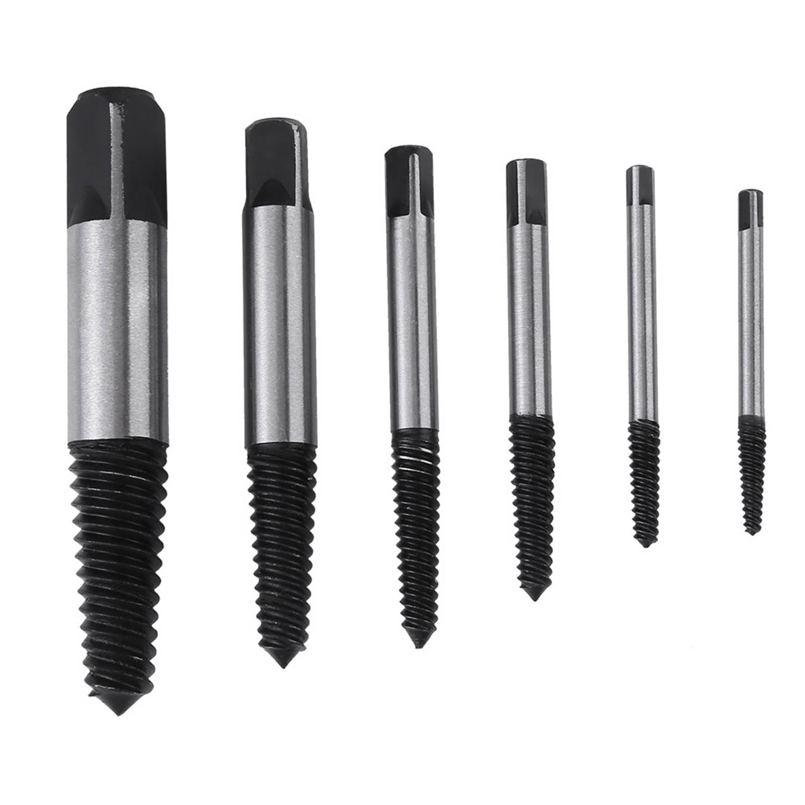Set Mit 6 Schraubenausdrehern Für Abgebrochene Gewinde
