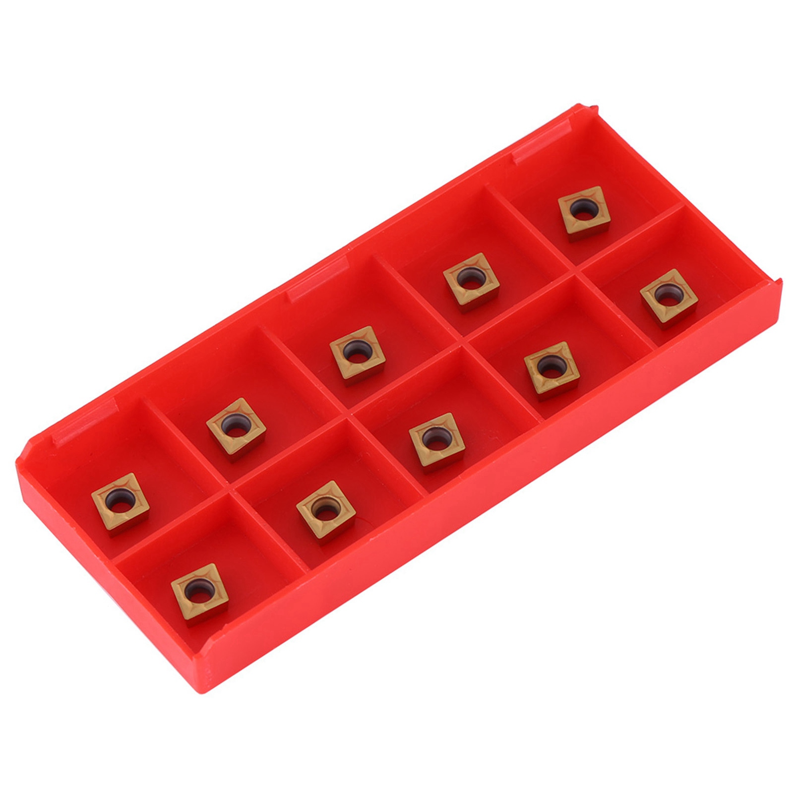 10 Cnc-schneideinsätze Ccmt060204-hm Ybc251 Gold