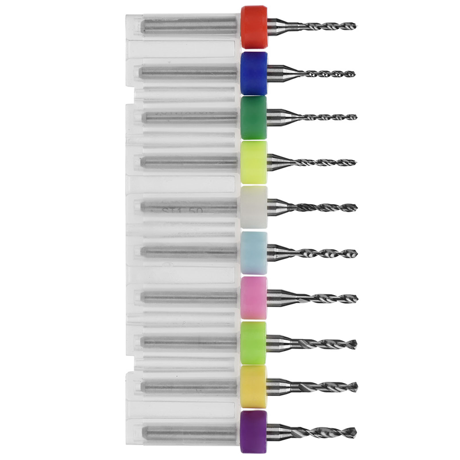 10 Leiterplattenbohrer (1,1–2,0 Mm), Kleine Hartmetallbohrer