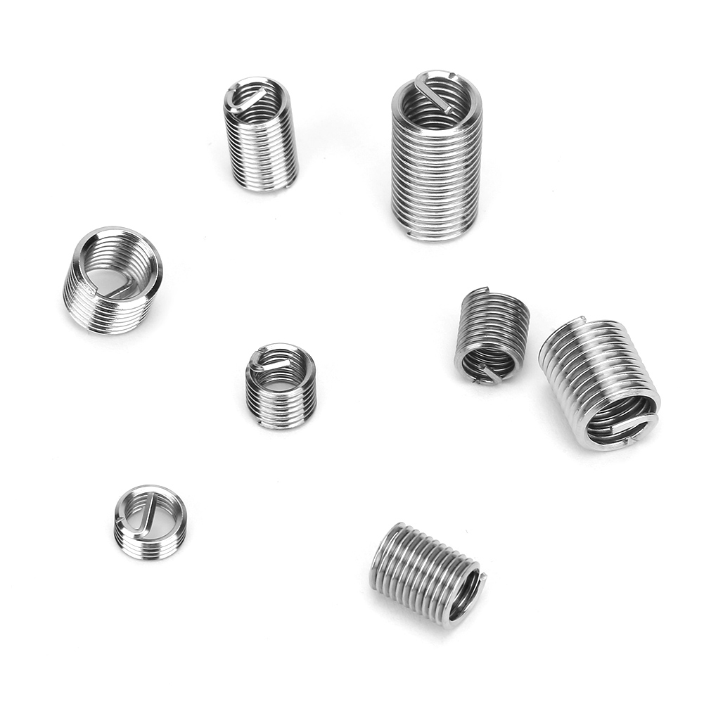 Schachtel Mit 110 Schraubeneinsätzen Aus Edelstahl 304, M6-m8-1d-3d