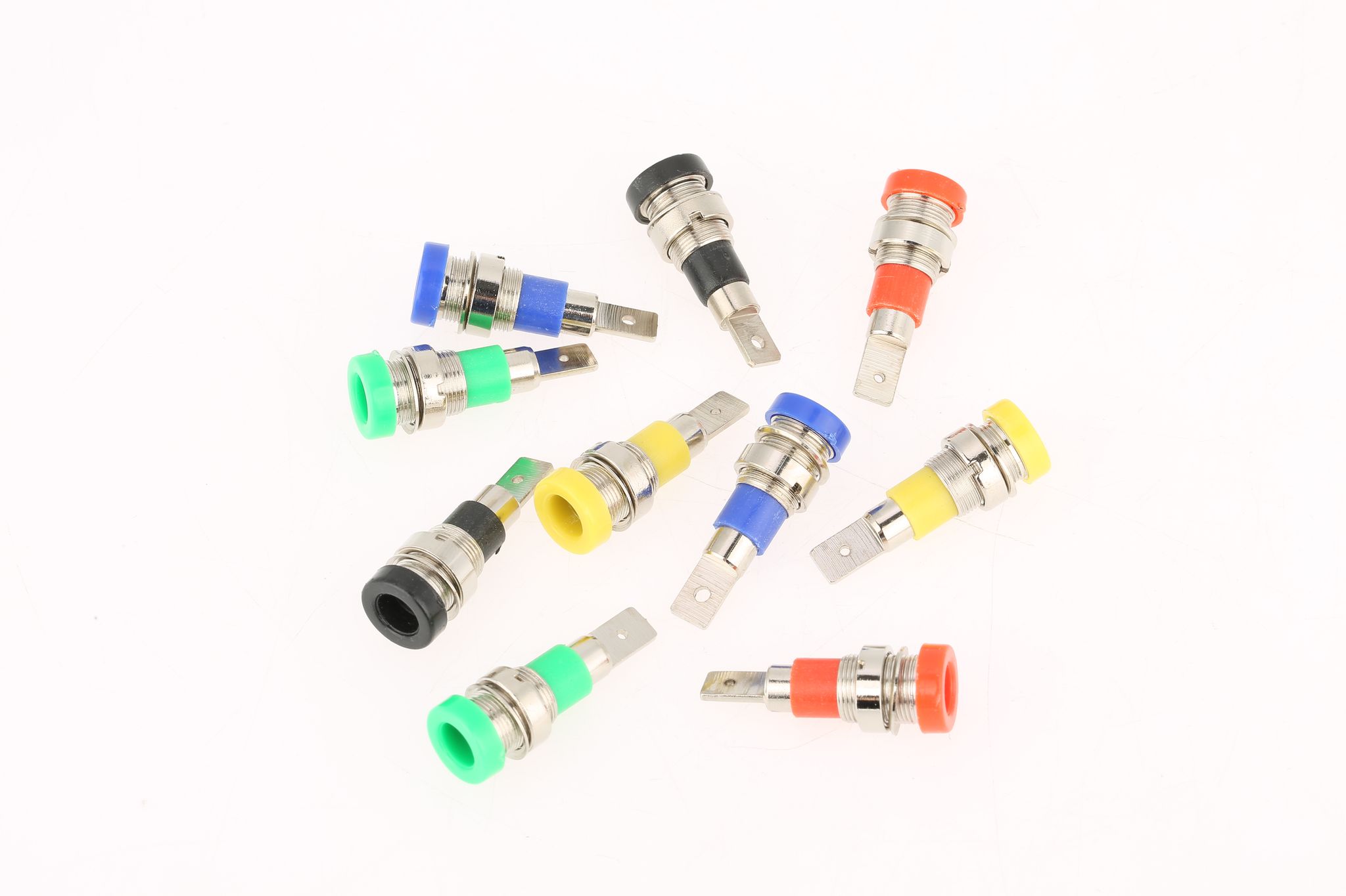 10 Sicherheitsbananenstecker, 4 Mm