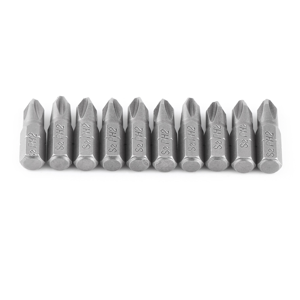 10 Kurze Ph2-chargen, 25 Mm Lang - S2 Sandgestrahltes Material