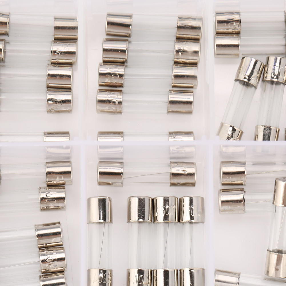 Satz Mit 50 Schnellwirkenden Glassicherungen (5 X 20 Mm)